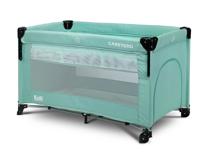 TRAVEL COT WITH BEDSIDE FUNCTION ESTI MINT