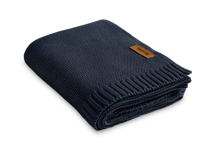 BLANKET BAMBOO-COTTON 80X100 NAVY