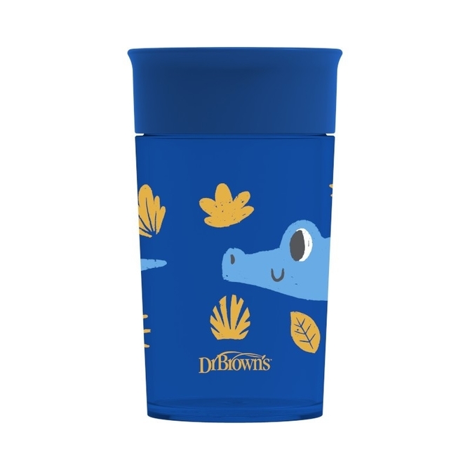 TC01094 KUBEK 360* PICIE JAK ZE SZKLANKI 300ML NIEBIESKI