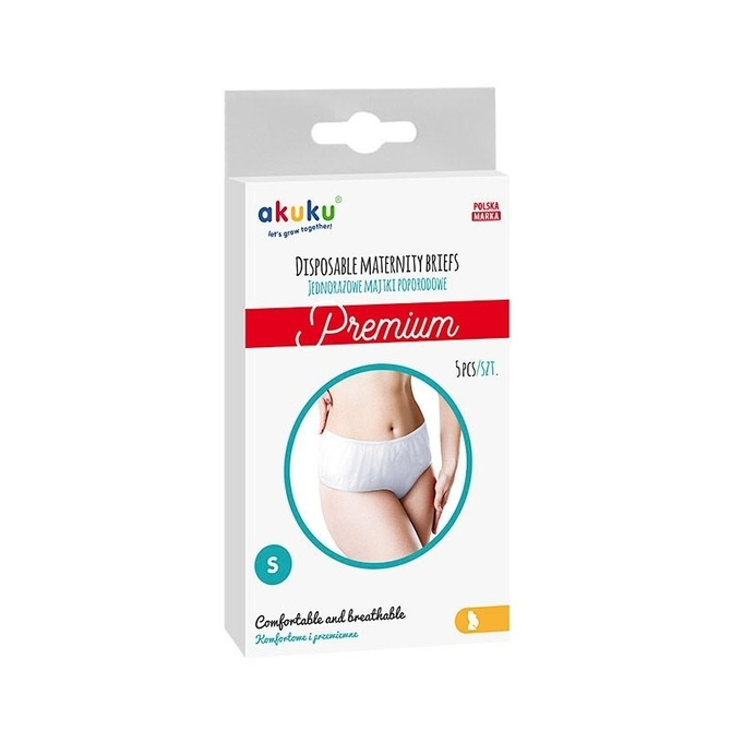 A0549 Single-use postpartum panties (size S, 5 pcs)