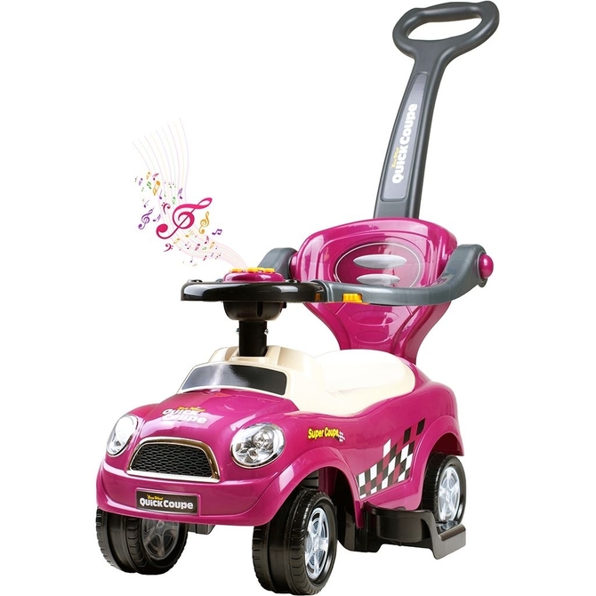 ride-on 3in1 Bayo ride-on super coupe with sound purple