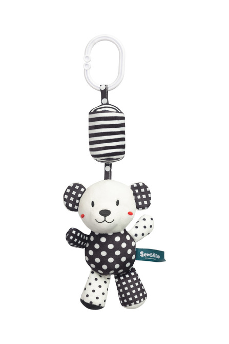 BLACK&WHITE STROLLER PENDANT BEAR