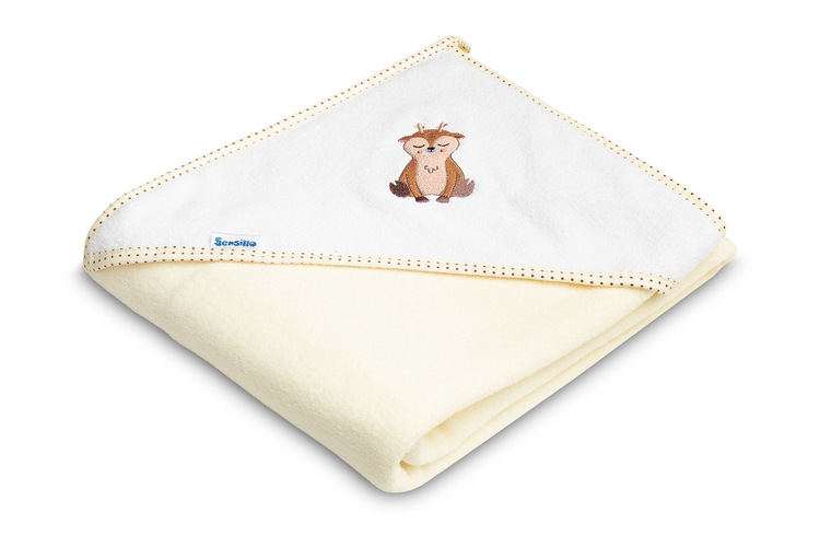 TERRY BATH COVER 100X100 BEIGE DEER