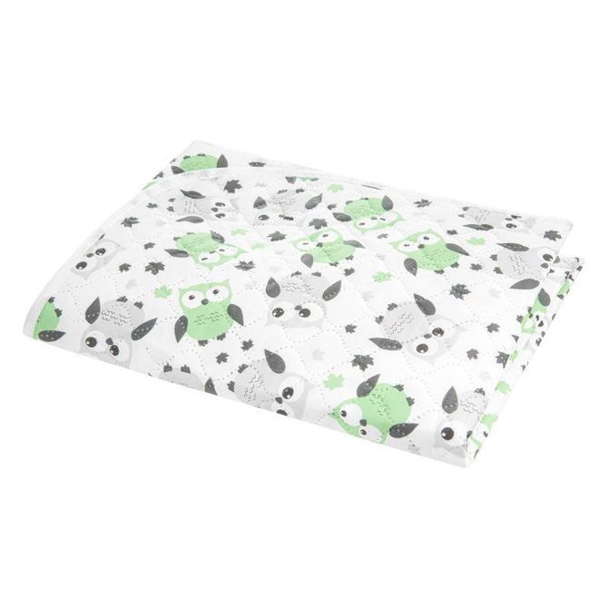 A0258 PEVA Changing mat (55 x 70 cm) Owls Grey