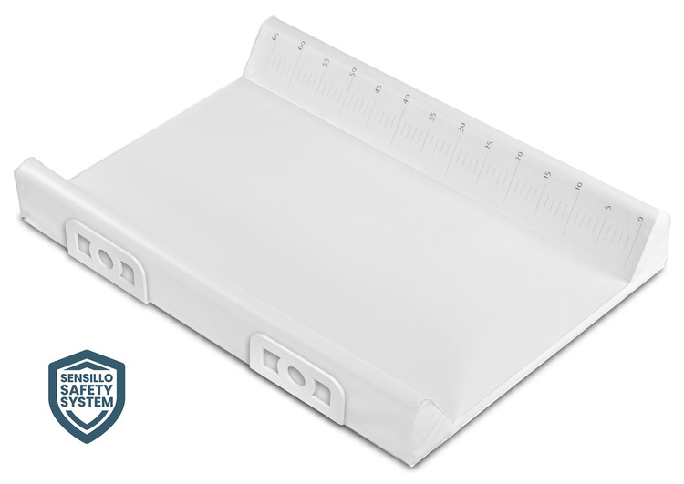 Stiffened Changing Pad Safety System 70 cm - no print - PLATINUM