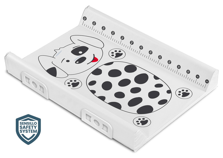 Stiffened Changing Pad Safety System 70 cm - DOGGY PLATINUM