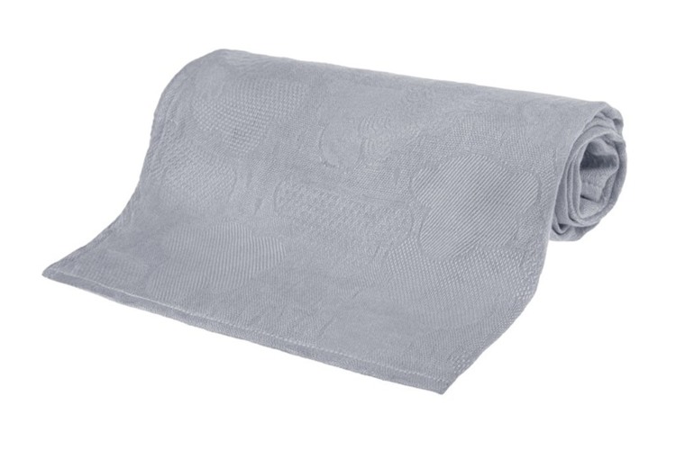0334 BAMBOO DIAPER 75X75 CLOUDS GREY