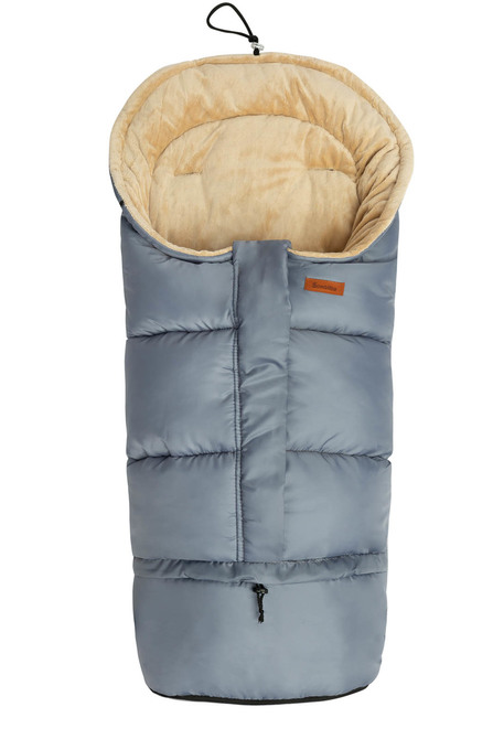 ŚPIWOREK COMBI 3w1 MINKY GRAPHITE/BEIGE