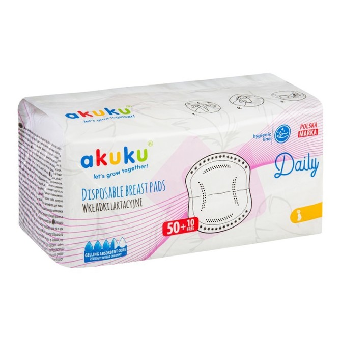 A0160 Disposable breast pads, Daily