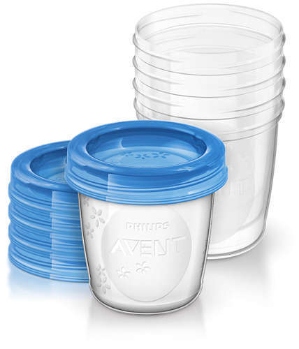 SCF619/05 FOOD CONTAINER 180 ML. + LID 0+ (5PCS) *