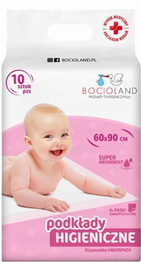 1516 1-TIME UNDERLAY 90x60 10PCS BL151