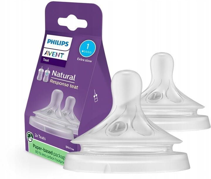 SCY961/02 RESPONSIVE pacifier NATURAL 0M