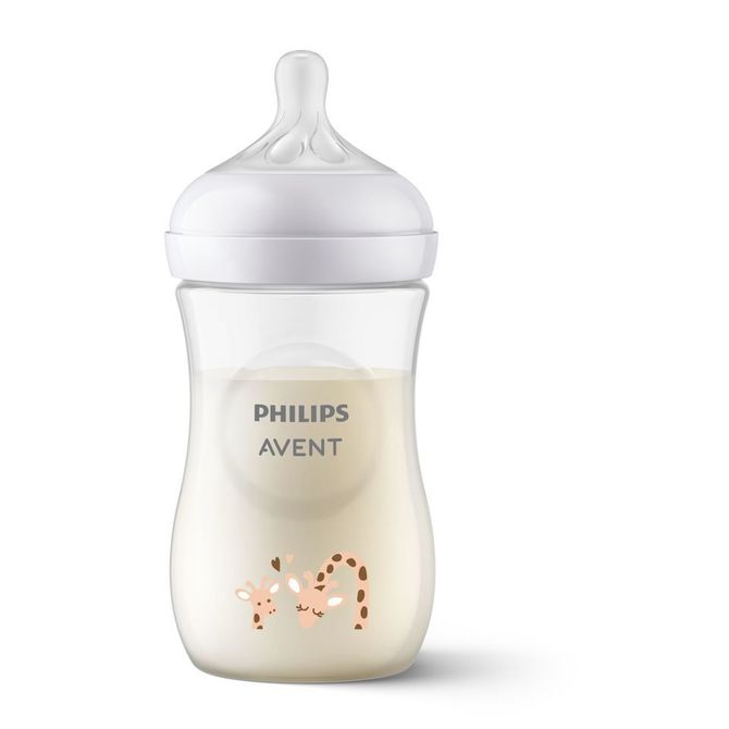SCY903/66 RESPONSIVE BOTTLE NATURAL 260ML GIRAFFE