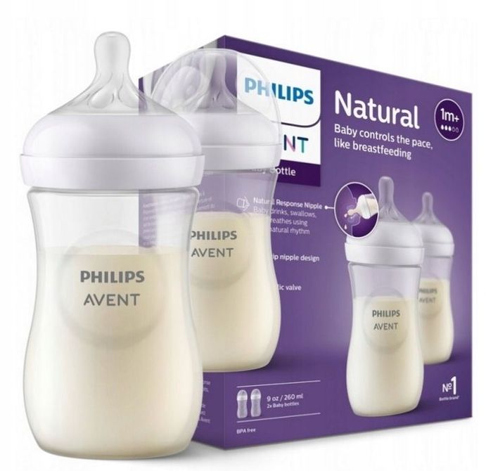 SCY903/02 RESPONSIVE NATURAL BOTTLE 2x260ML