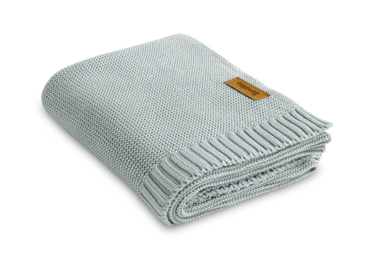 BLANKET BAMBOO-COTTON 80X100 BABY GREY