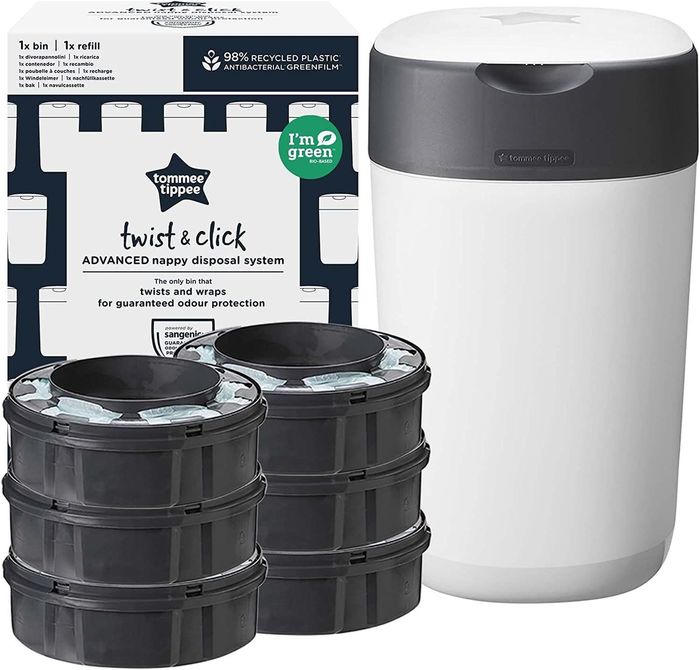 520197 DIAPER CONTAINER + 6 INSERTS