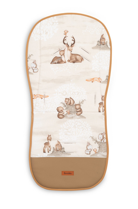 STROLLER INSERT MUSLIN GROVE BROWN
