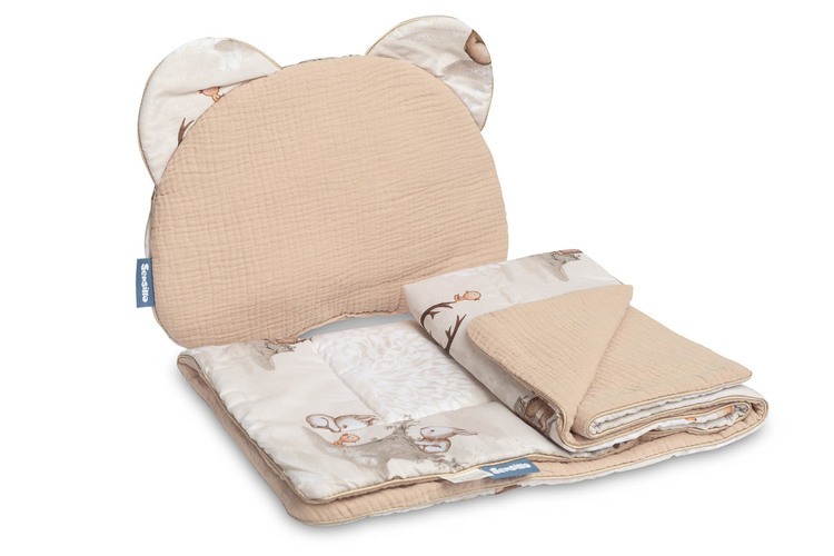 STROLLER SET MUSLIN GROVE BROWN