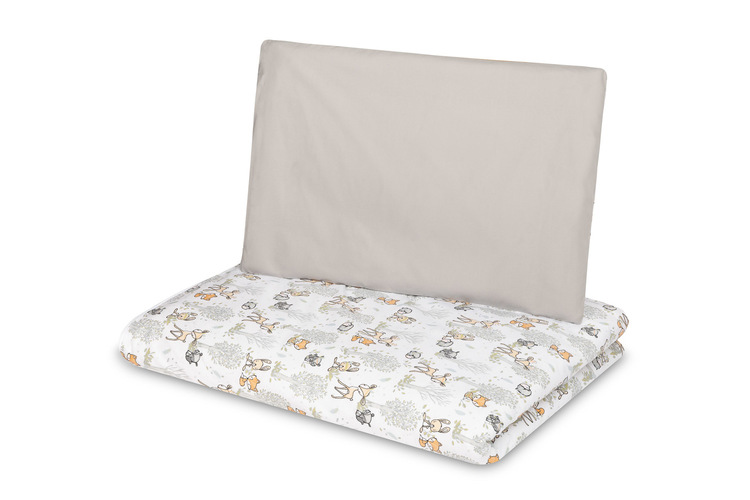 TWO-ELEMENT BEDDING GRAY FOREST 100X135