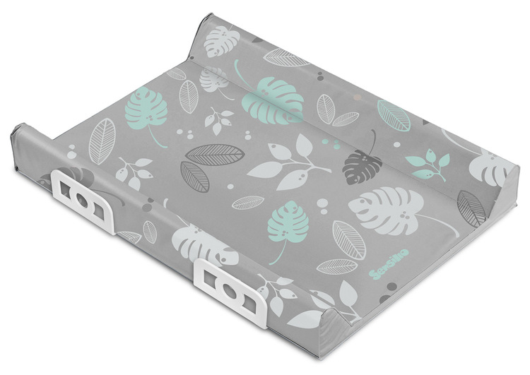 PRZEWIJAK USZTYWNIANY SAFETY SYSTEM 70 CM - FLORAL - SZARY
