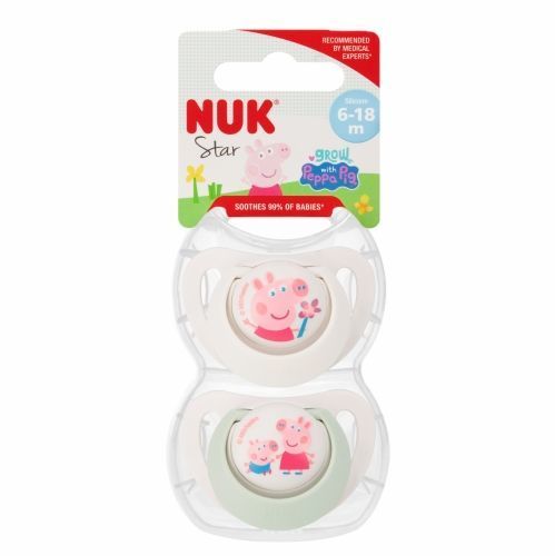 441649 SILICONE PACIFIER PEPPA 6-18M 551235, 176335