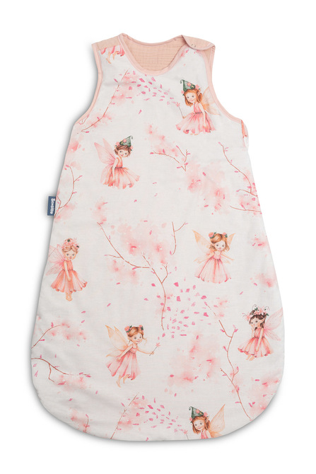SLEEPING BAG M 50x80 FAIRIES PINK
