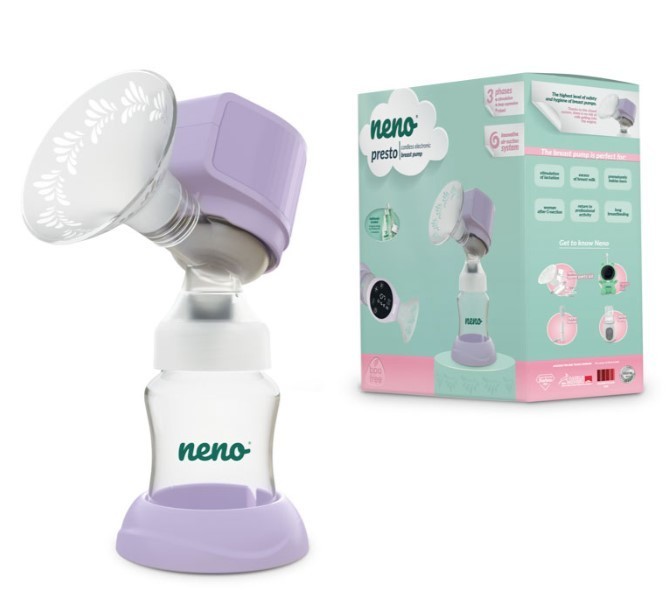 3912 PRESTO CORDLESS ELECTRONIC BREAST PUMP