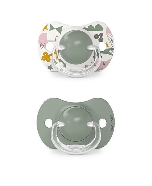 083096 PACIFIER SX PRO 18+ 2PCS OLIVE 308278