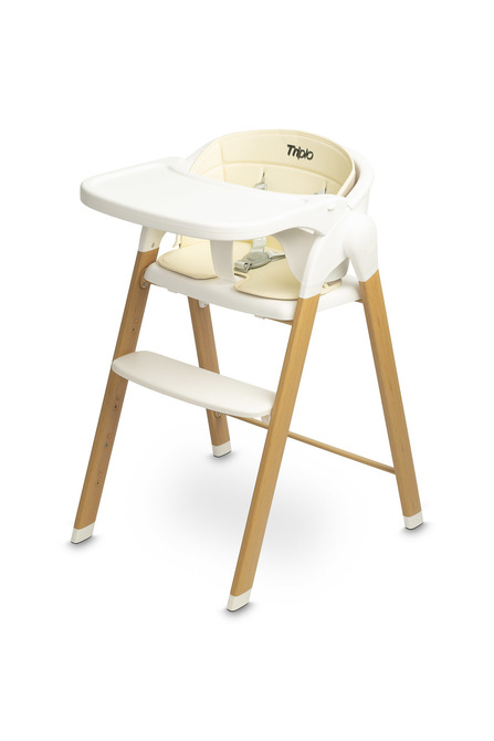 KRZESEŁKO DO KARMIENIA 3W1 TRIPLO BEIGE