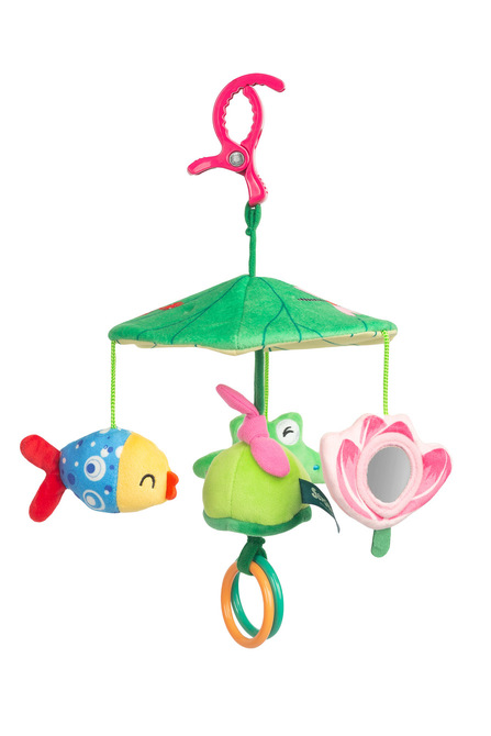 COLORFUL STROLLER CAROUSEL FROG
