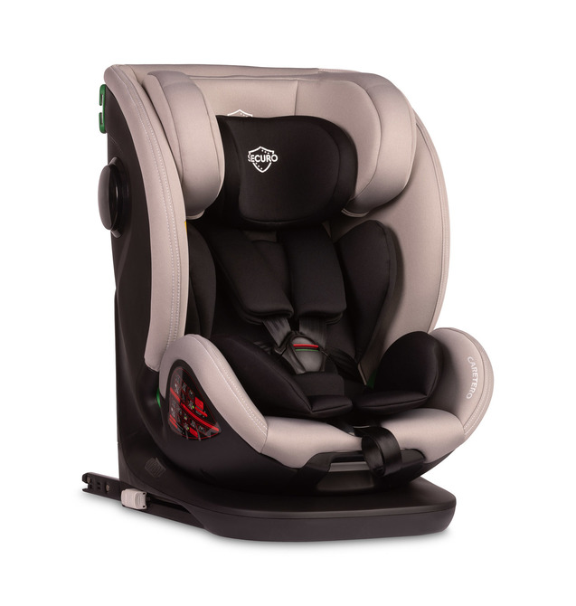 FOTELIK SECURO I-SIZE LIGHT GREY (40-150)