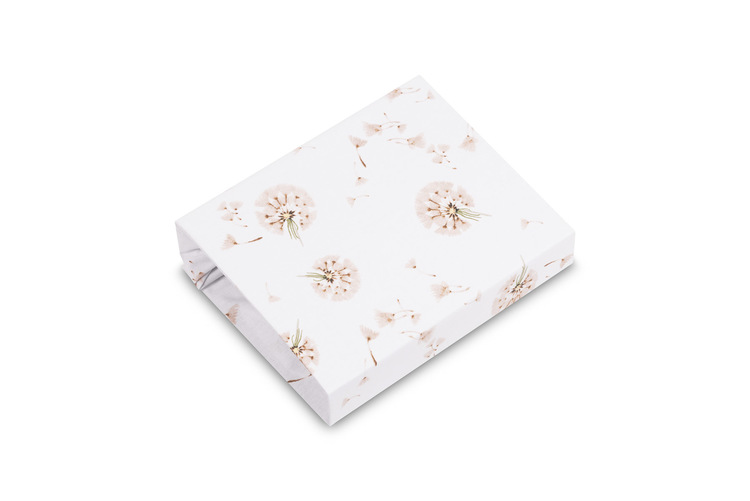 PRINTED BEDSHEET DANDELIONS BEIGE 60X120 CM