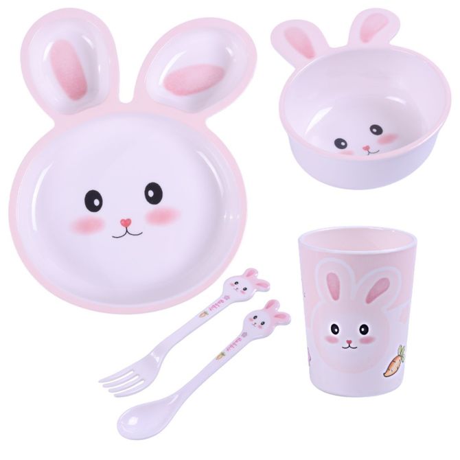 5620 5-teiliges Kochgeschirr-Set KANINCHEN BL562