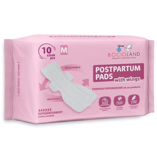 1561 HIGHLY ABSORBENT POST PARTUM PADS 10PCS M BL156