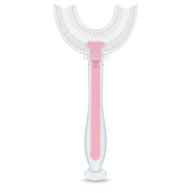 2322 Silikon-Zahnbürste „U“, rosa BL232