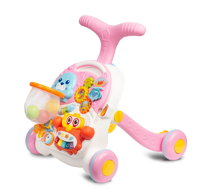 PUSHER-TABLE 2IN1 SPARK PINK