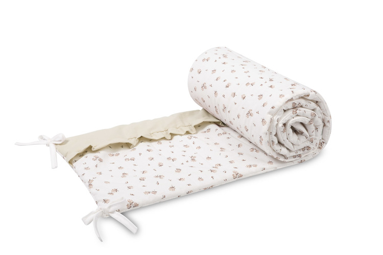 OCHRANIACZ DO ŁÓŻECZKA BAWEŁNA ROSE BEIGE
