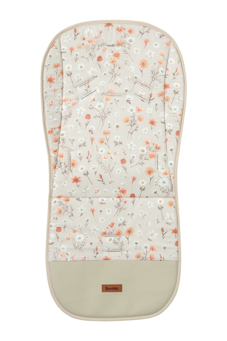 STROLLER INSERT VELVET BLOOM BEIGE