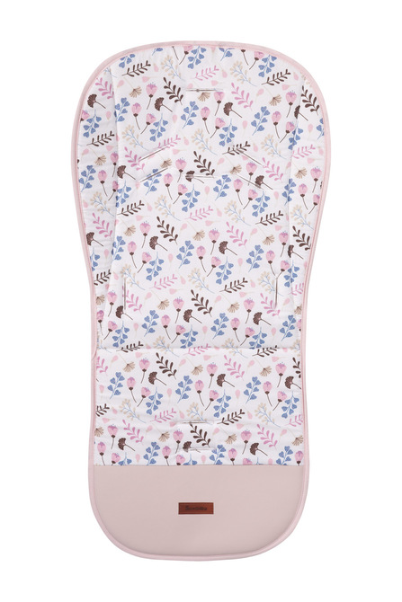 STROLLER INSERT VELVET TWIGS PINK