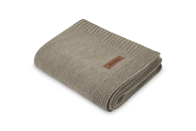 KOC MERINO MELANGE 90X75 DARK BEIGE