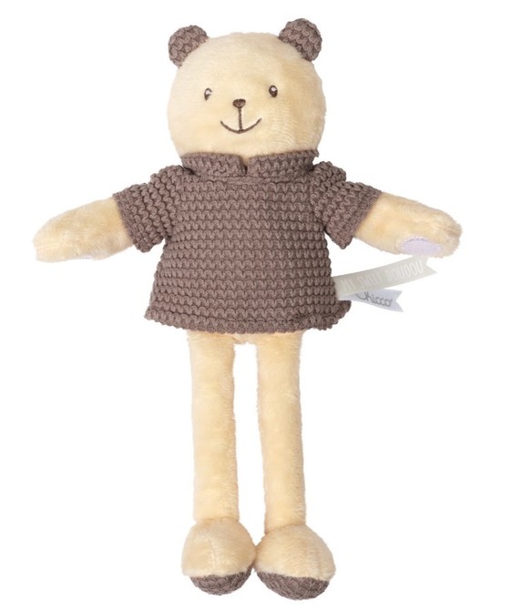 184392 TEDDY BEAR WITH RATTLE