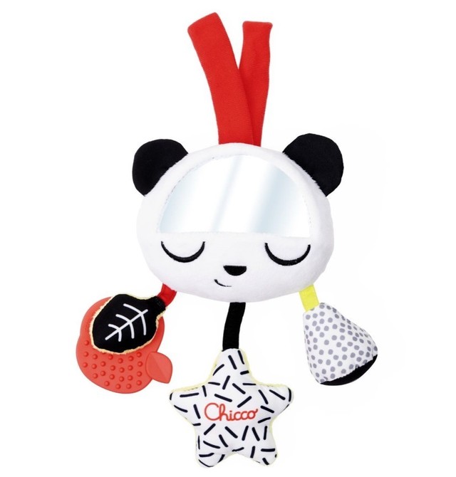 184675 CONTRAST PANDA PENDANT