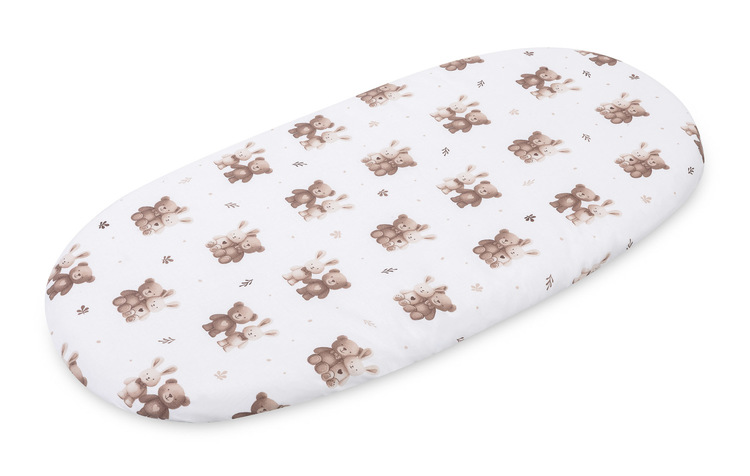 STROLLER BEDSHEET COTTON 35x75 FRIENDS