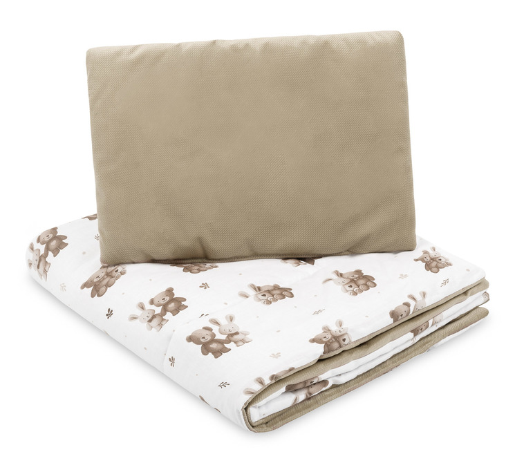 CRIB SET VELVET FRIENDS