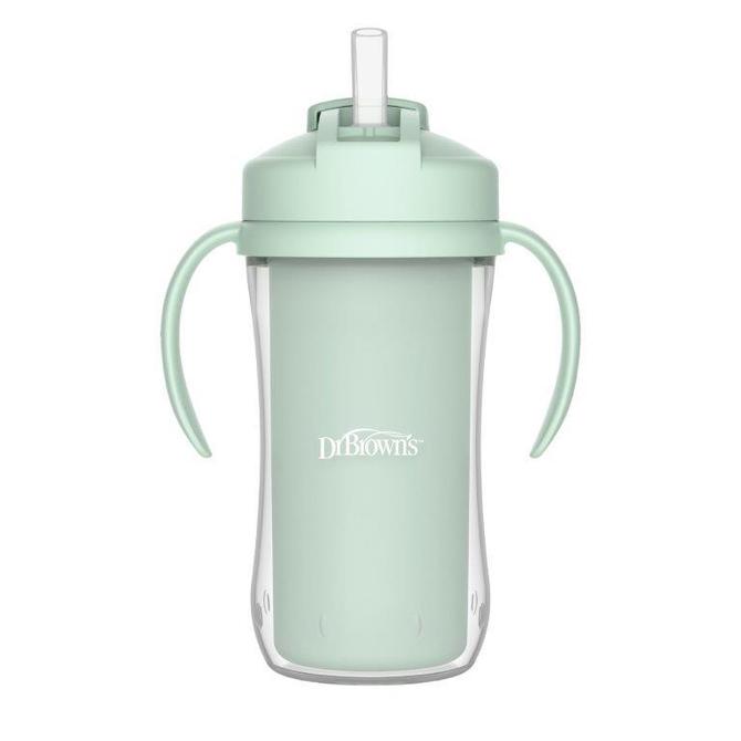 TC01204 Isolierbecher mit Trinkhalm 300ml 12+
