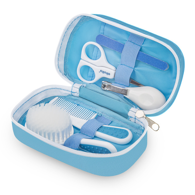 A0308 ZESTAW DO MANICURE NIEBIESKI