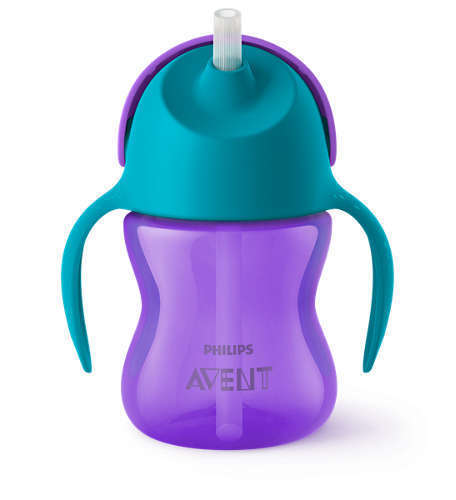 SCF796/02 CUP WITH STRAW 200ML GIRL *