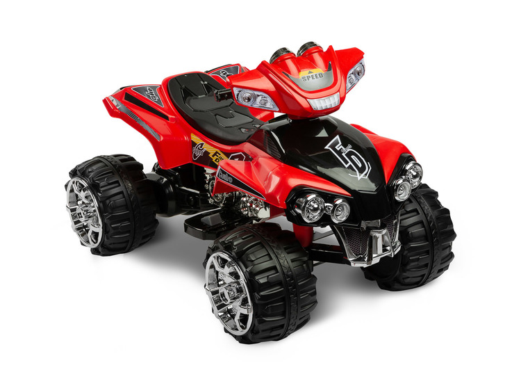 BATTERY RIDE-ON VEHICLE CUATRO RED