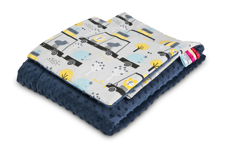 SET MINKY FERIENZOO MARINEBLAU Kollektion 2020