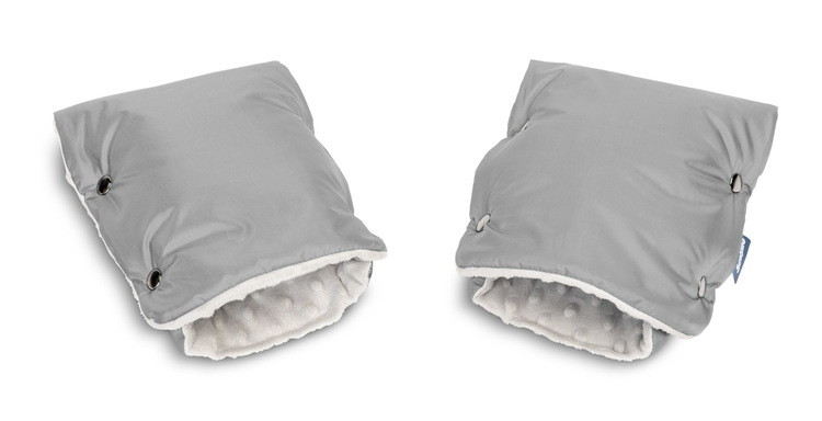 Minky Glove/Muff – grey